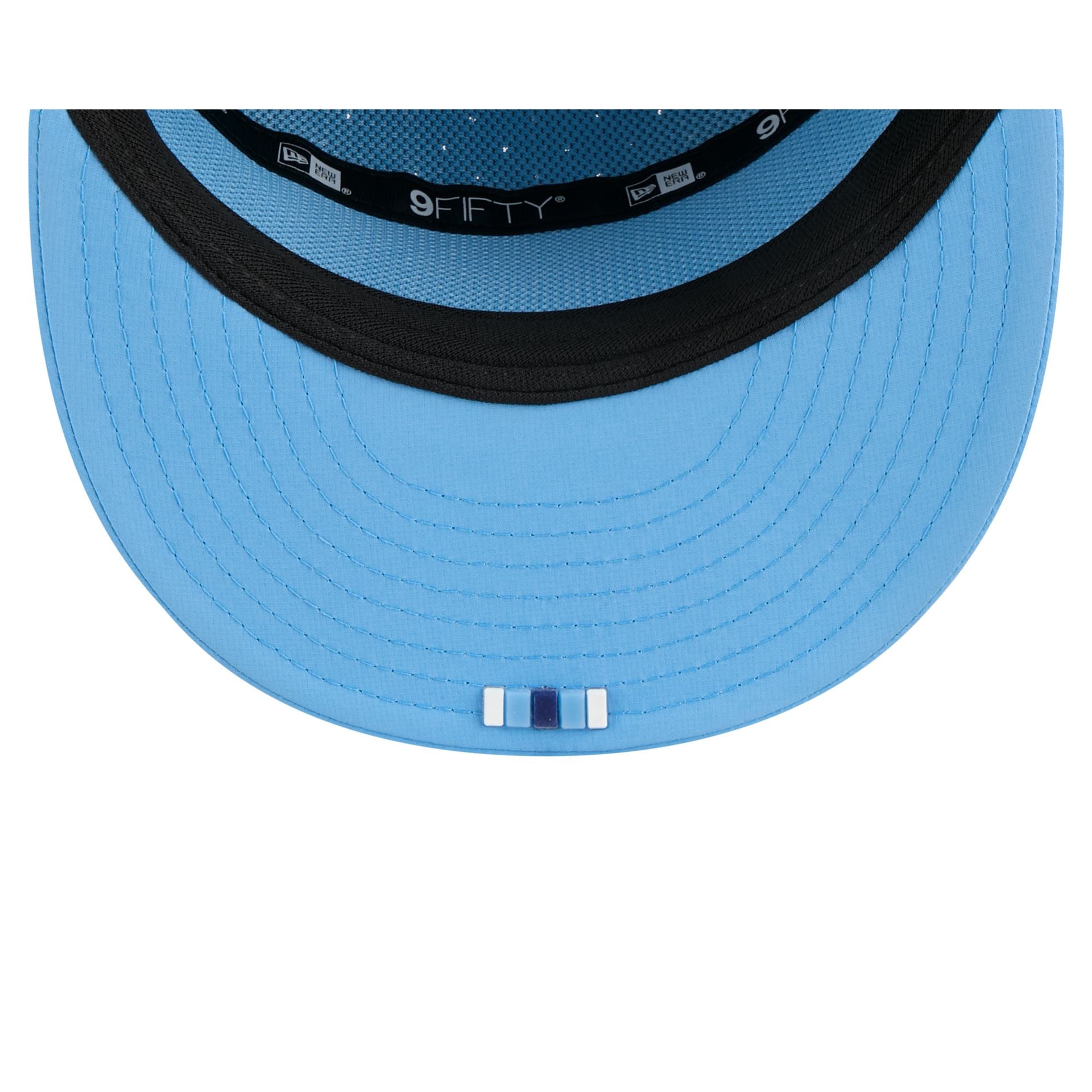 North Carolina Tar Heels Hot Weather Split Panel 9FIFTY Snapback Hat
