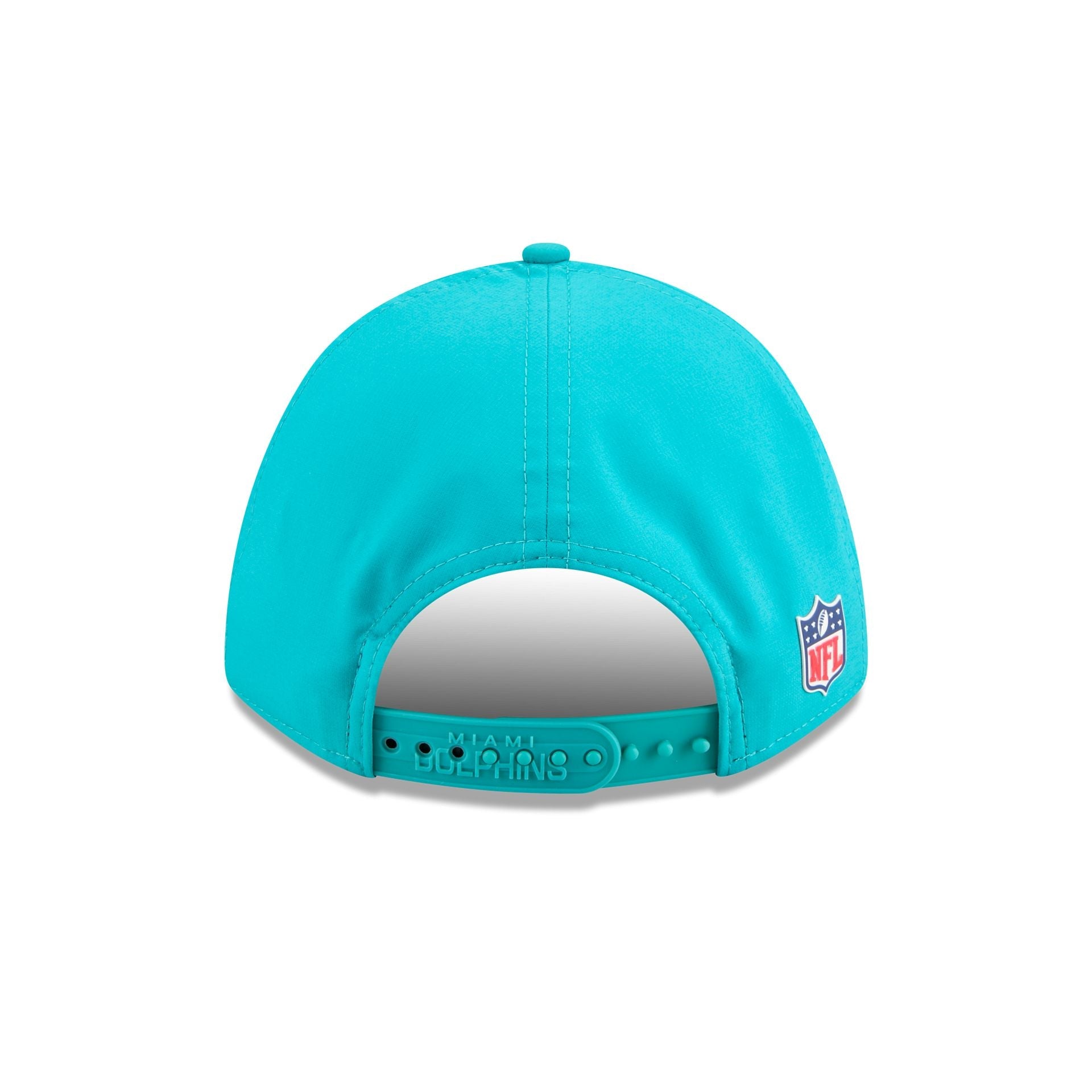 Miami Dolphins 2025 Sideline Hot Weather 9FORTY M-Crown Snapback Hat