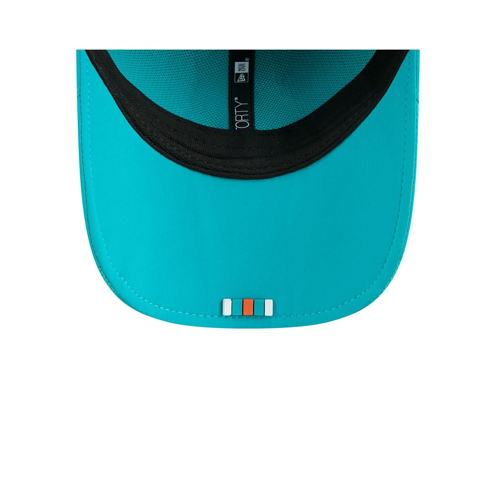 Miami Dolphins 2025 Sideline Hot Weather 9FORTY M-Crown Snapback Hat