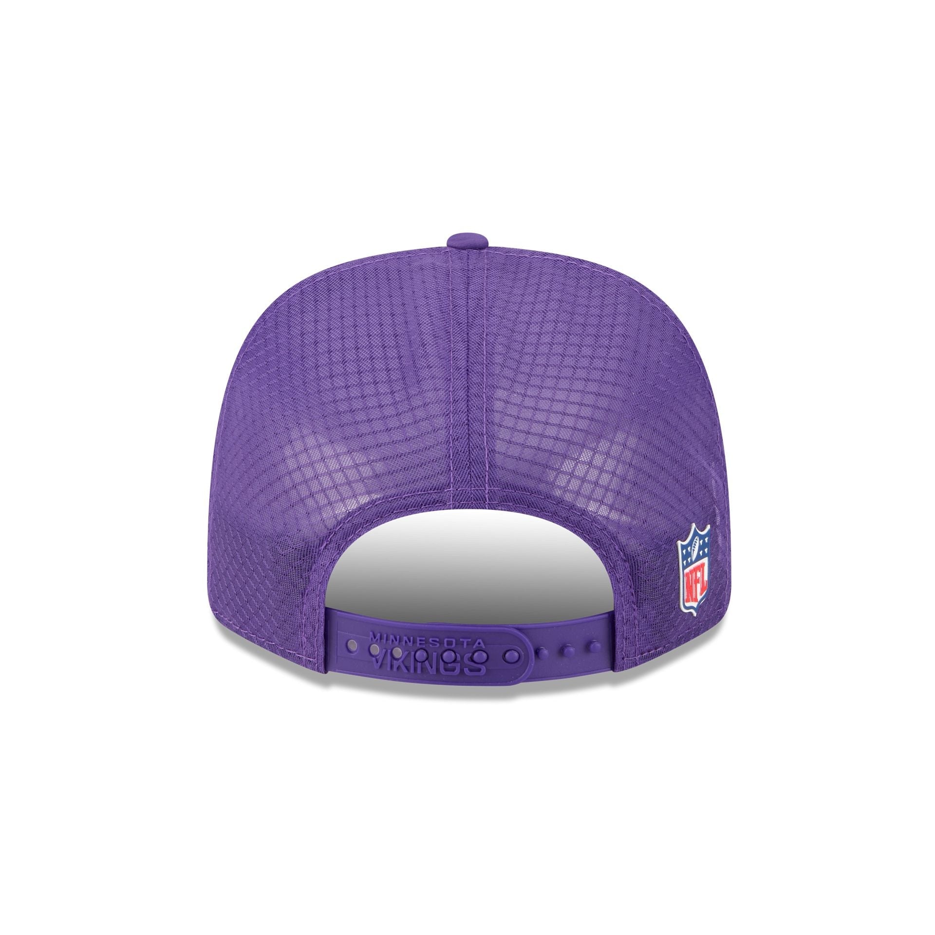 Minnesota Vikings 2025 Sideline Hot Weather 9SEVENTY Trucker Hat