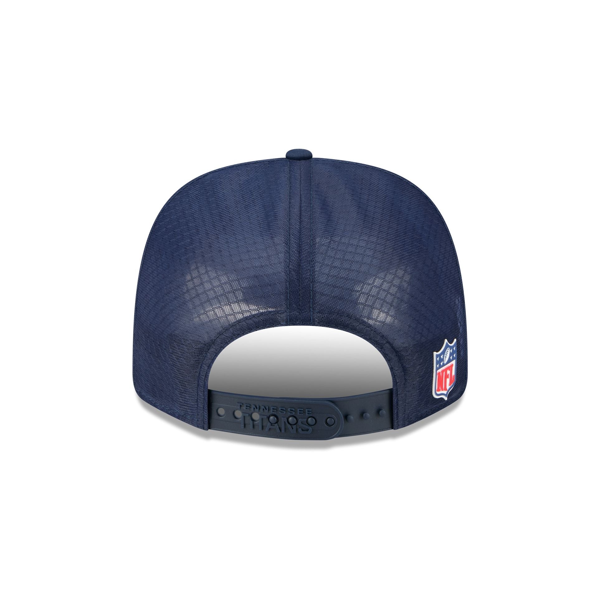 Tennessee Titans 2025 Sideline Hot Weather 9SEVENTY Trucker Hat