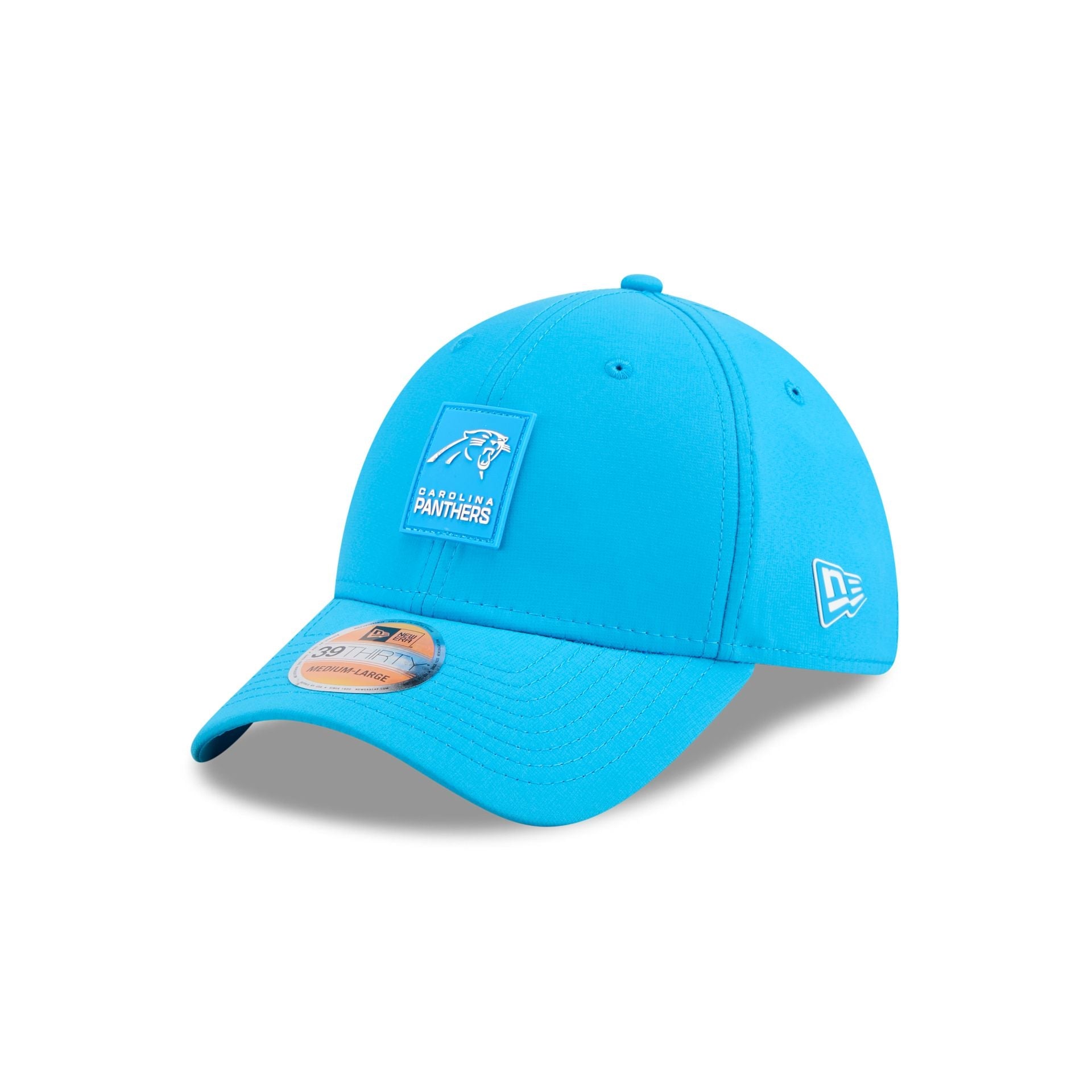 Carolina Panthers 2025 Sideline Hot Weather 39THIRTY Stretch Fit Hat