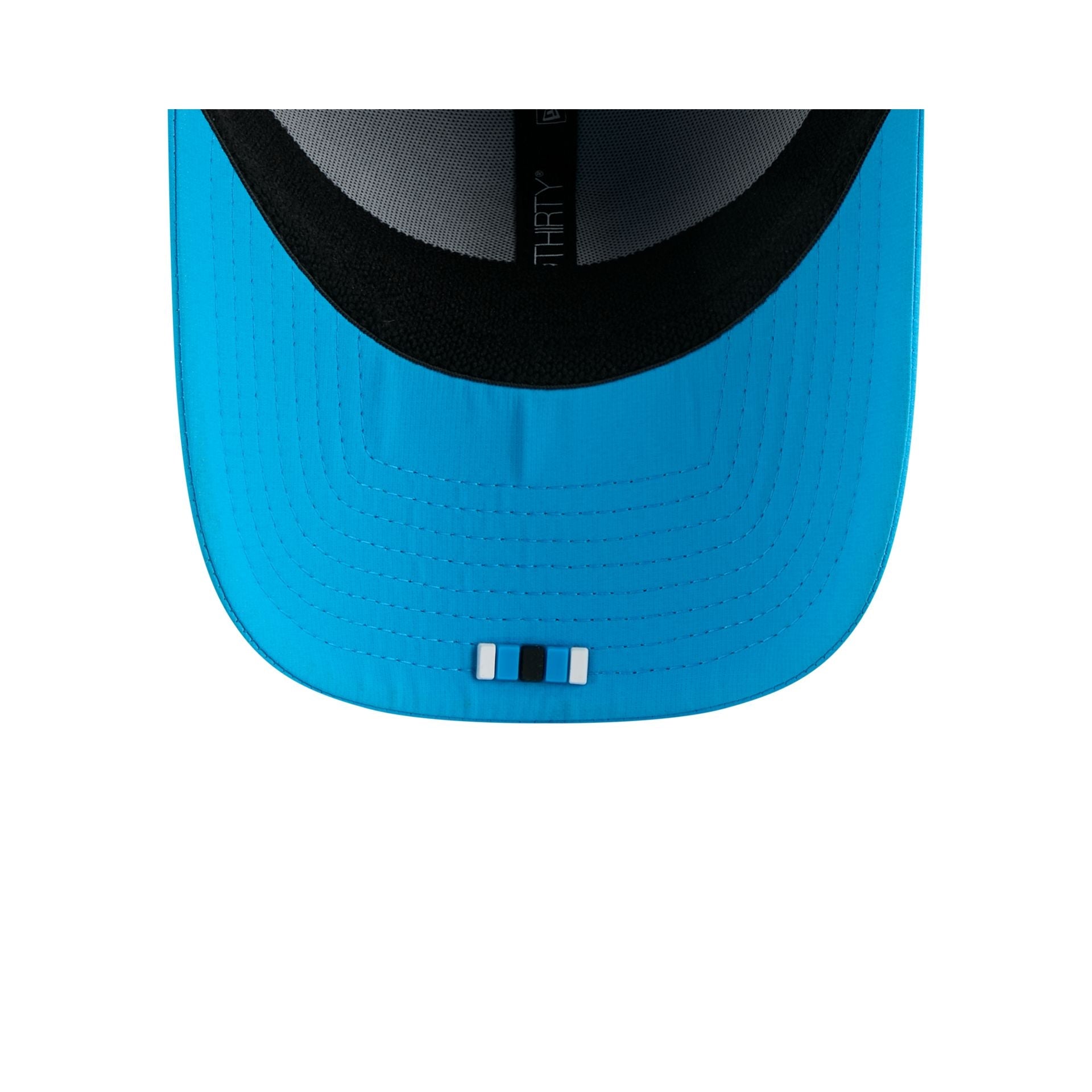 Carolina Panthers 2025 Sideline Hot Weather 39THIRTY Stretch Fit Hat