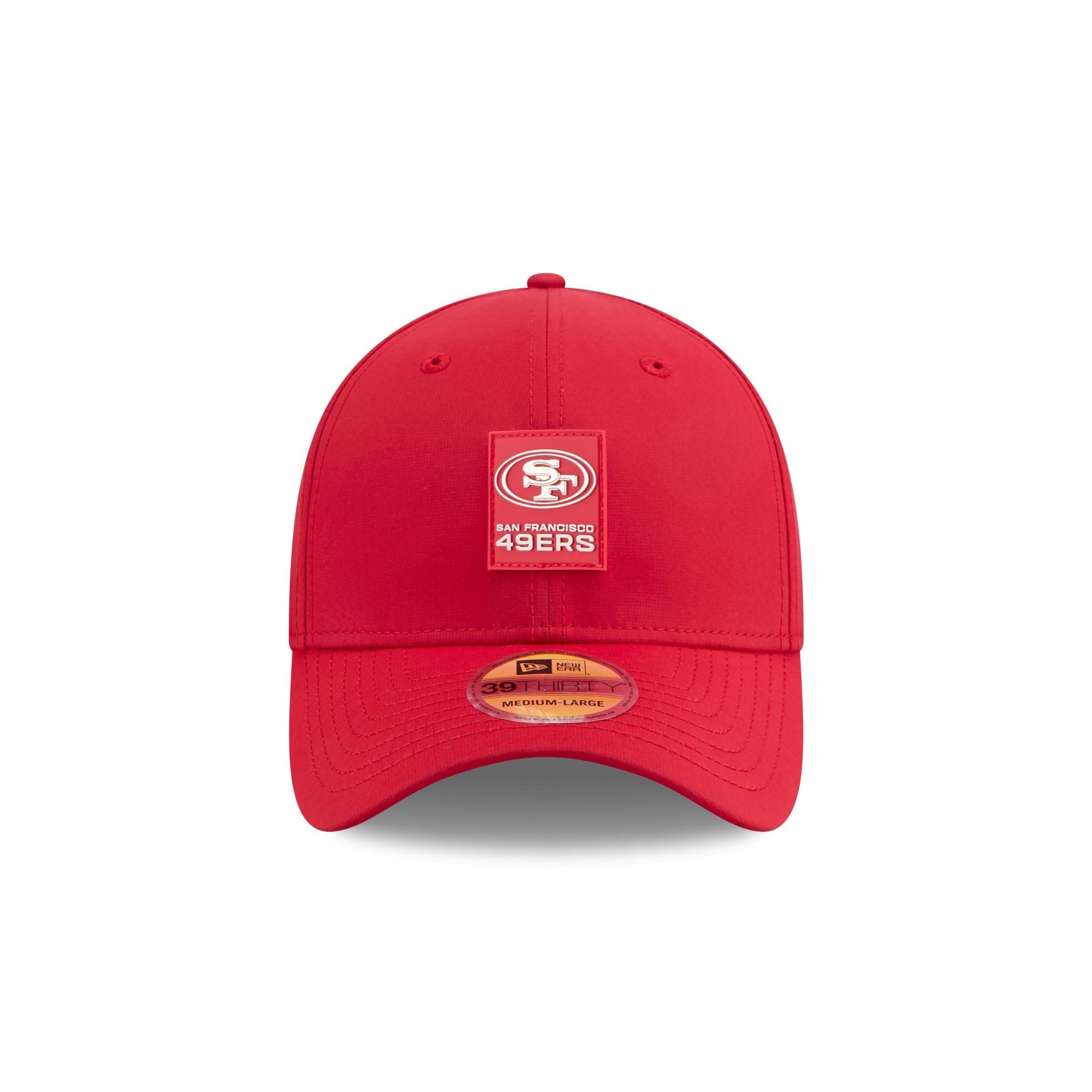 San Francisco 49ers 2025 Sideline Hot Weather 39THIRTY Stretch Fit Hat