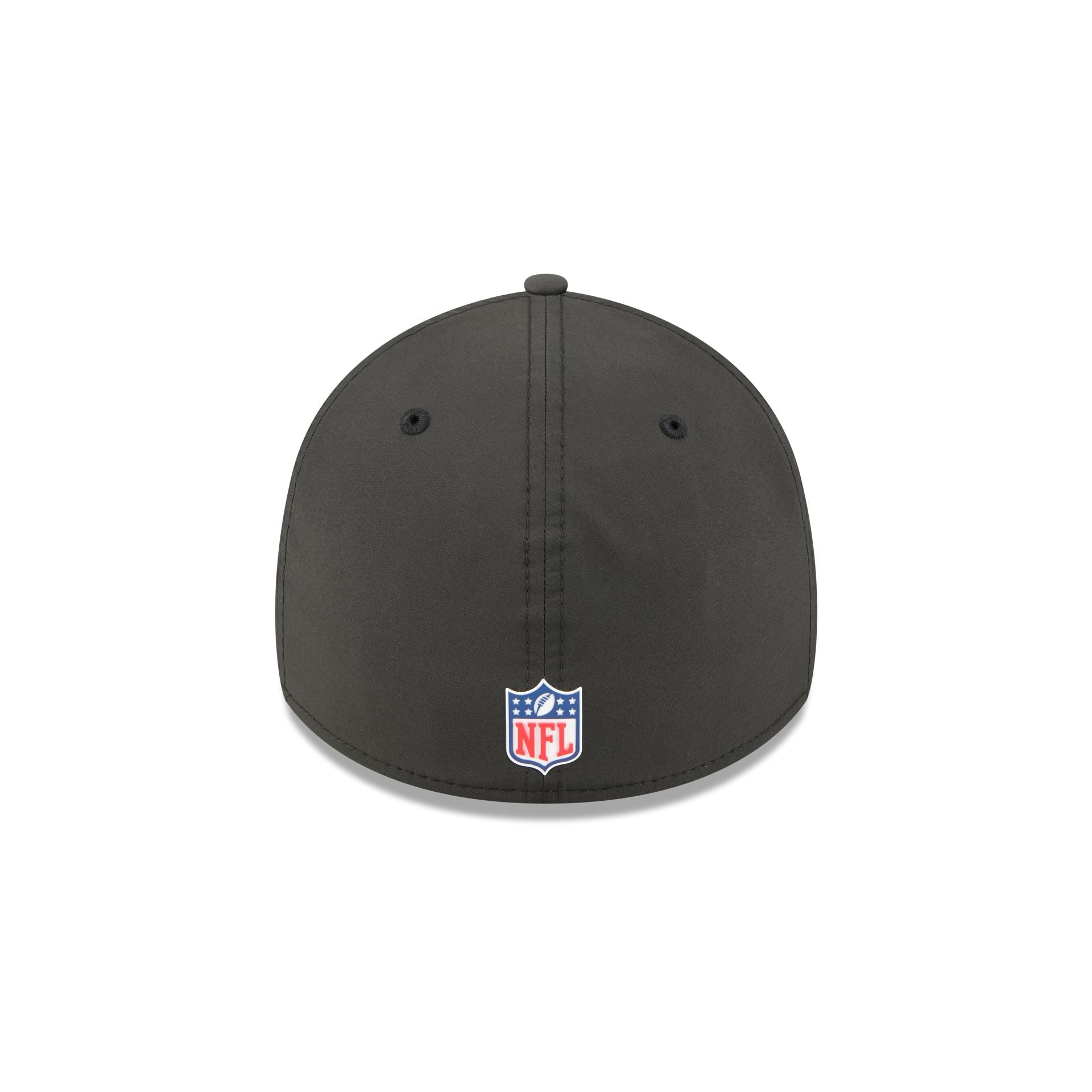 San Francisco 49ers 2025 Sideline Hot Weather Black 39THIRTY Stretch Fit Hat