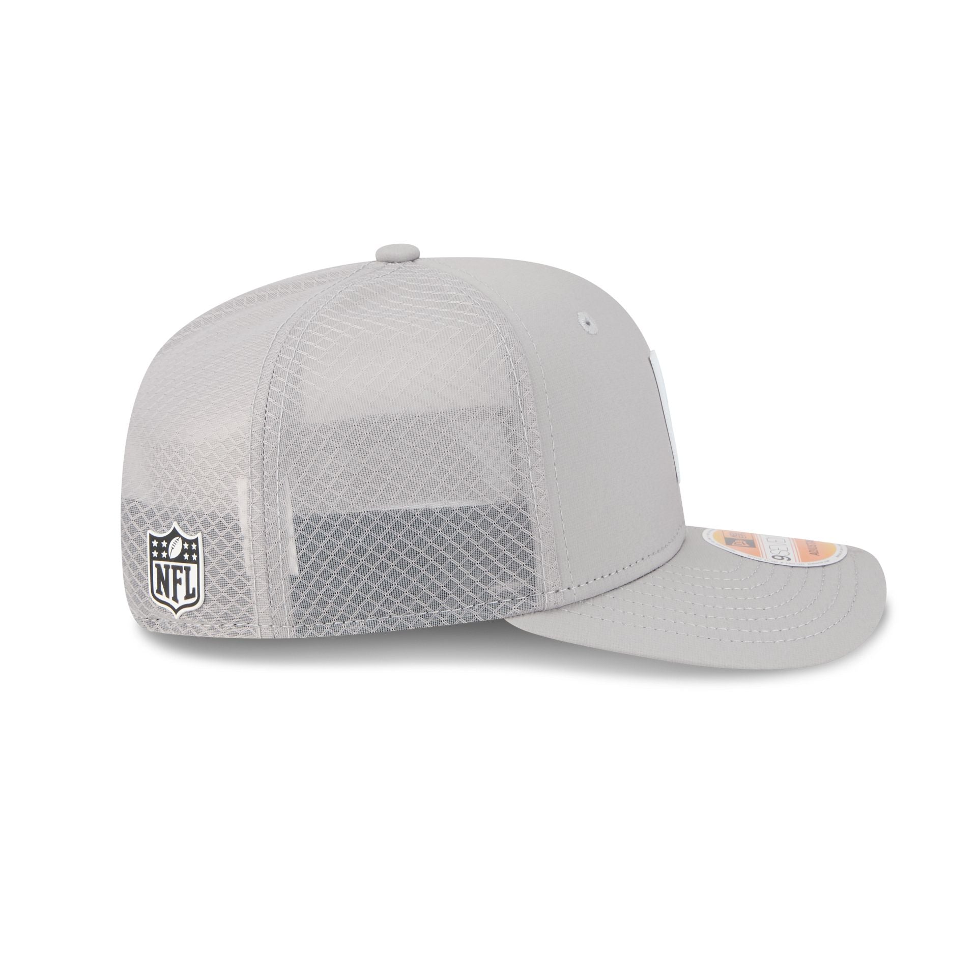 New Orleans Saints 2025 Sideline Hot Weather Gray 9SEVENTY Trucker Hat