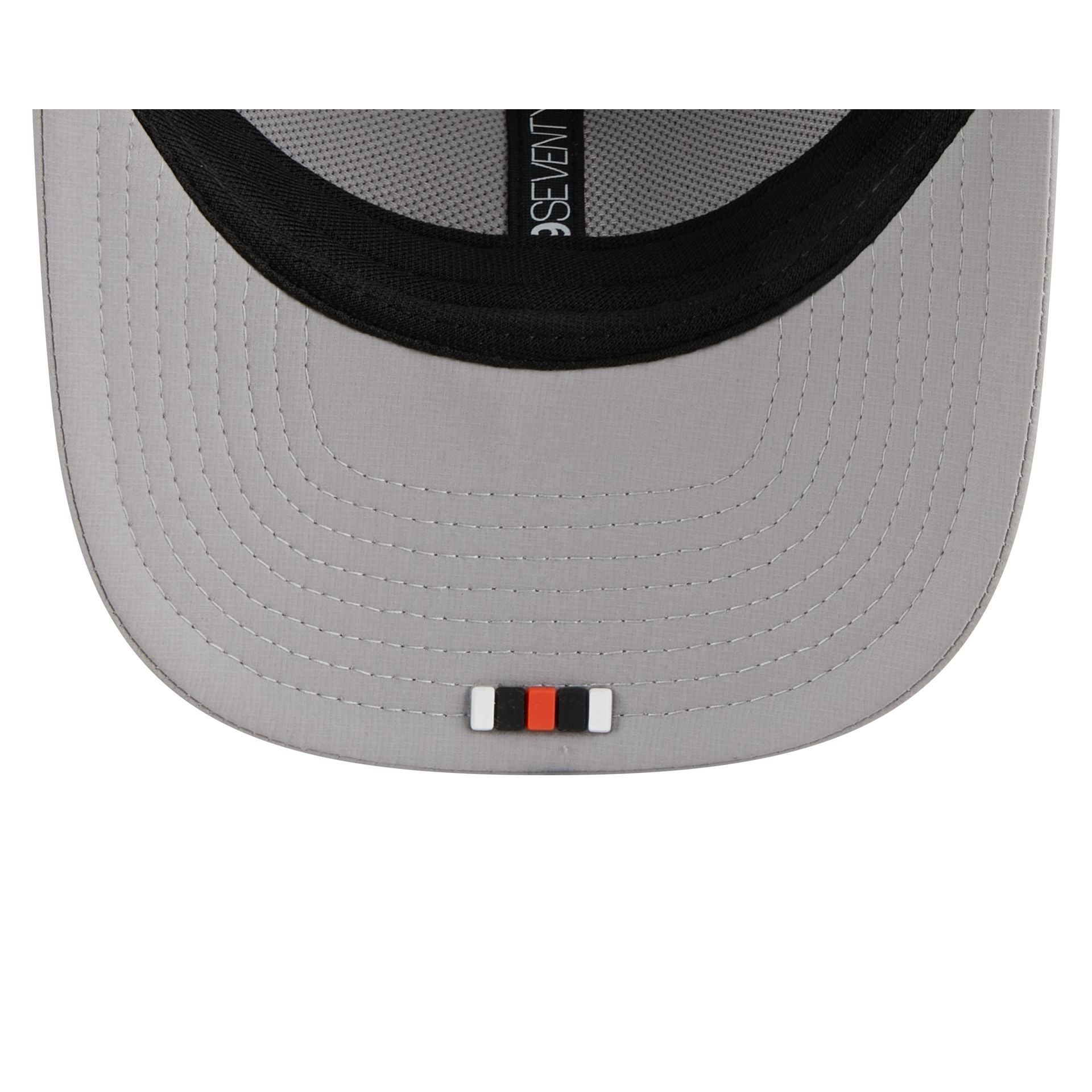 Cincinnati Bengals 2025 Sideline Hot Weather Gray Bengal 9SEVENTY Trucker Hat