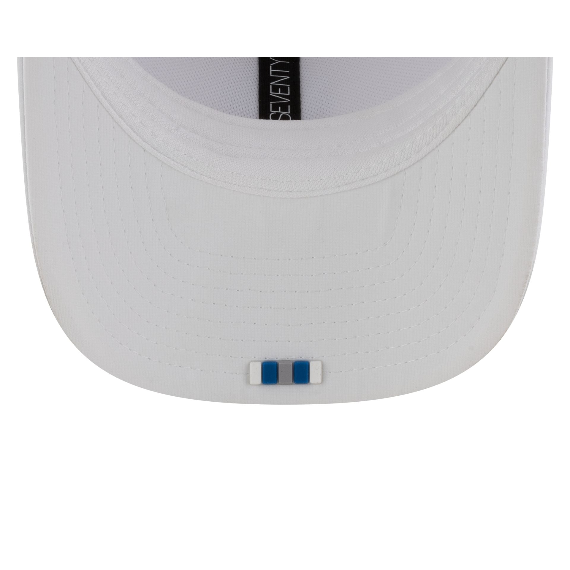 Detroit Lions 2025 Sideline Hot Weather White 9SEVENTY Trucker Hat