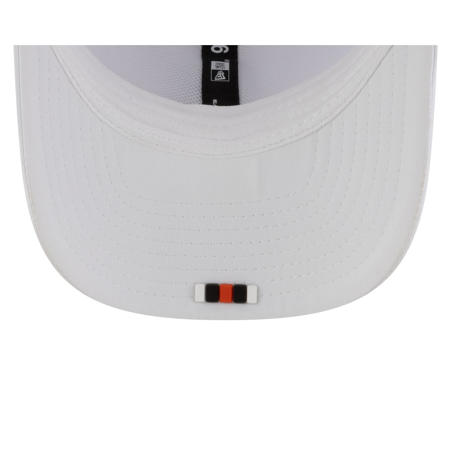Cincinnati Bengals 2025 Sideline Hot Weather White 9SEVENTY Trucker Hat
