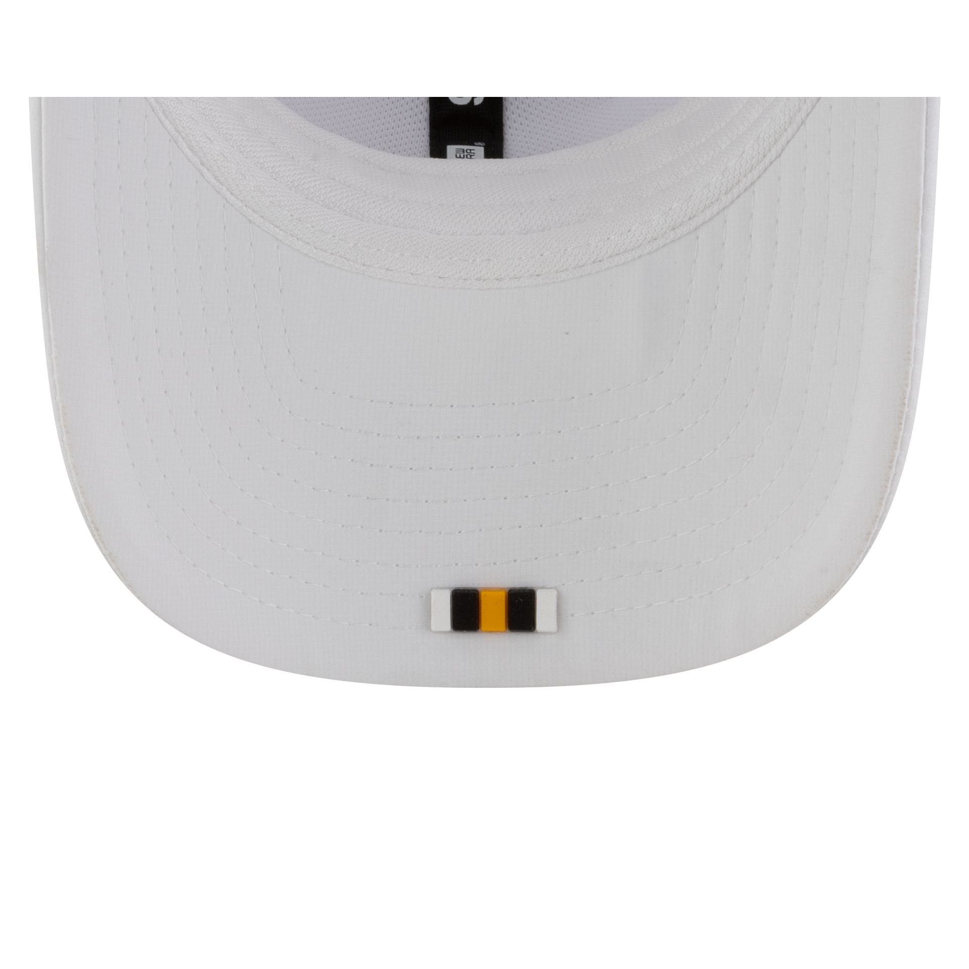Pittsburgh Steelers 2025 Sideline Hot Weather White 9SEVENTY Trucker Hat