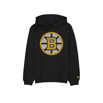 Boston Bruins Wash Logo Hoodie