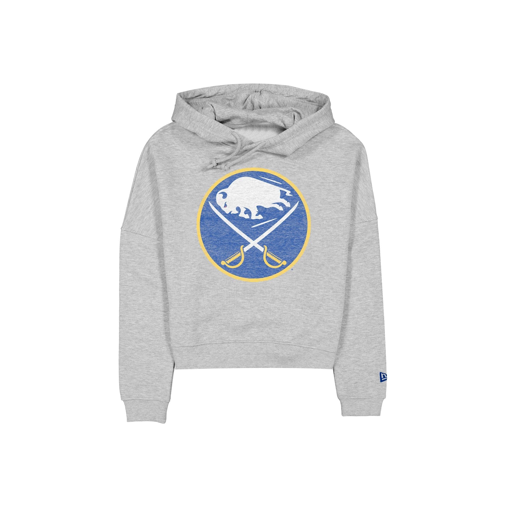Buffalo Sabres Wash Logo Gray Women's Hoodie