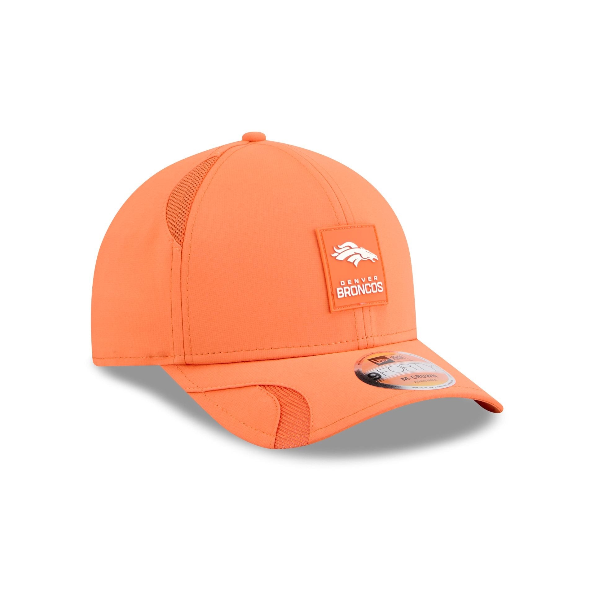 Denver Broncos 2025 Sideline Hot Weather 9FORTY M-Crown Snapback Hat