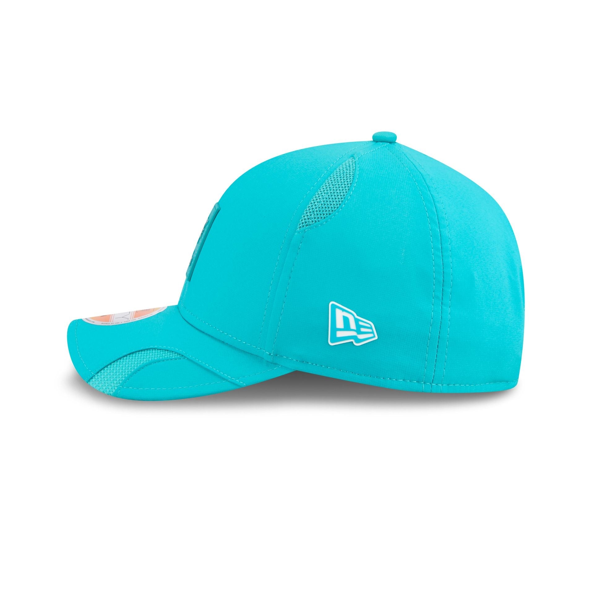 Miami Dolphins 2025 Sideline Hot Weather 9FORTY M-Crown Snapback Hat