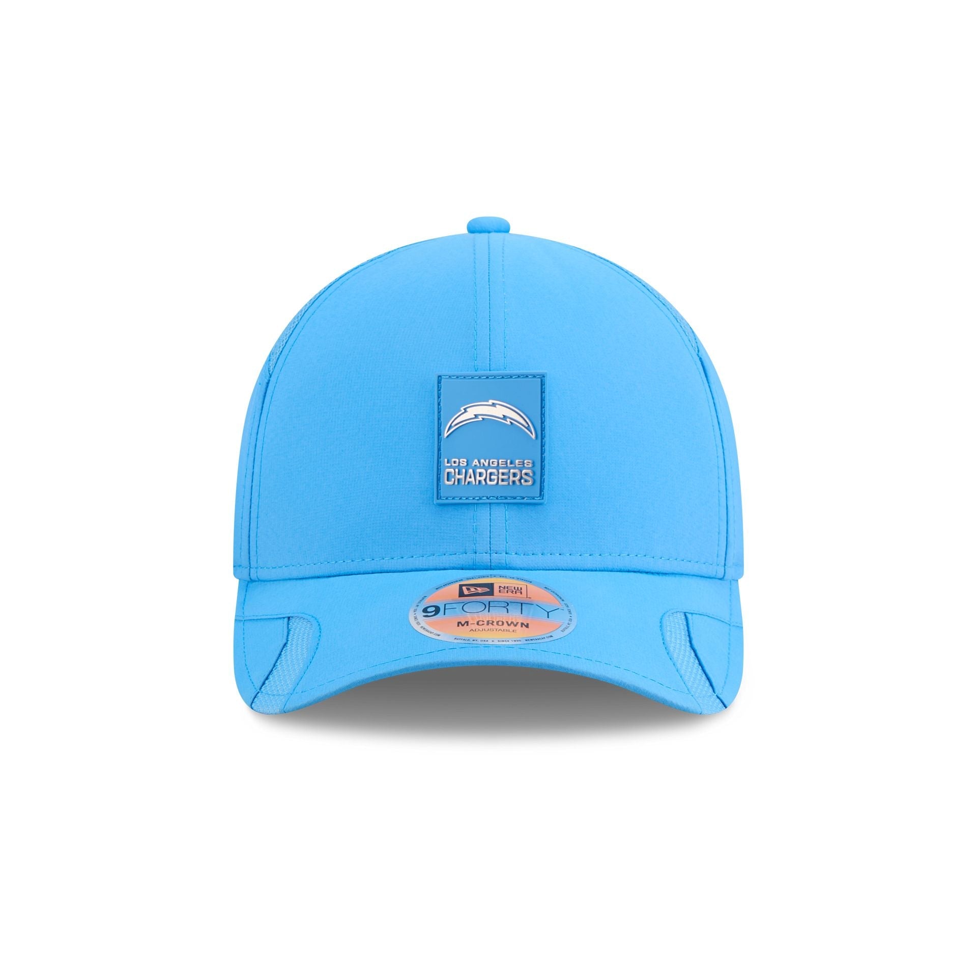 Los Angeles Chargers 2025 Sideline Hot Weather 9FORTY M-Crown Snapback Hat