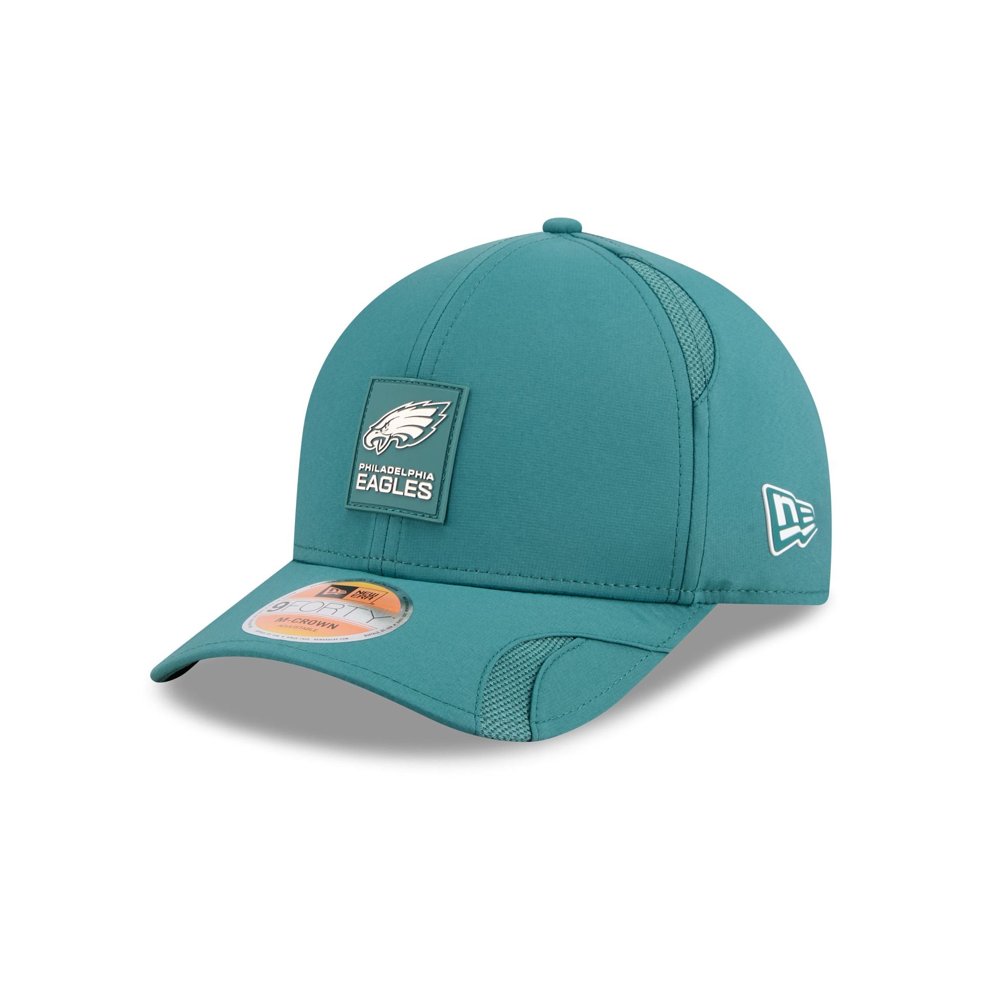 Philadelphia Eagles 2025 Sideline Hot Weather 9FORTY M-Crown Snapback Hat