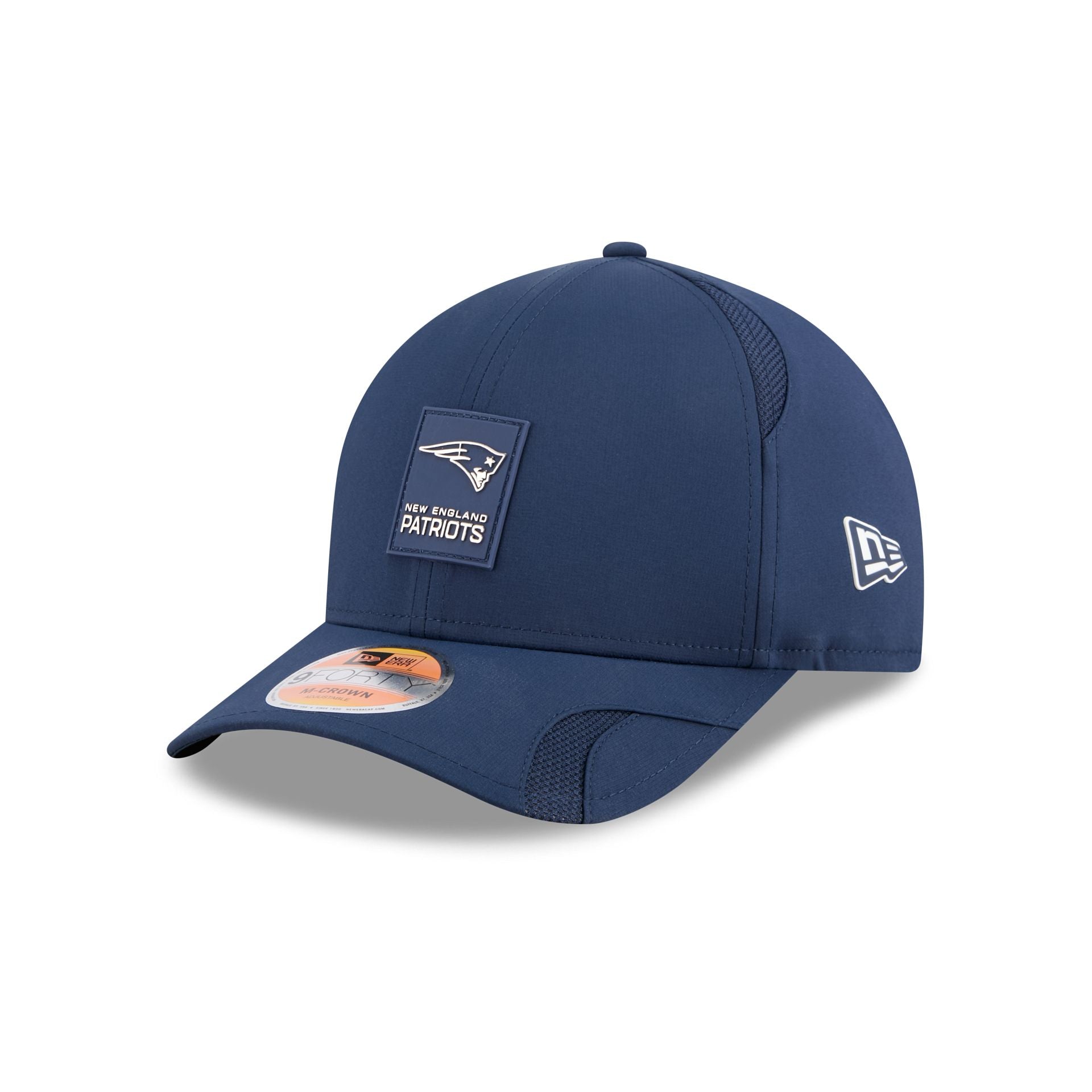 New England Patriots 2025 Sideline Hot Weather 9FORTY M-Crown Snapback Hat