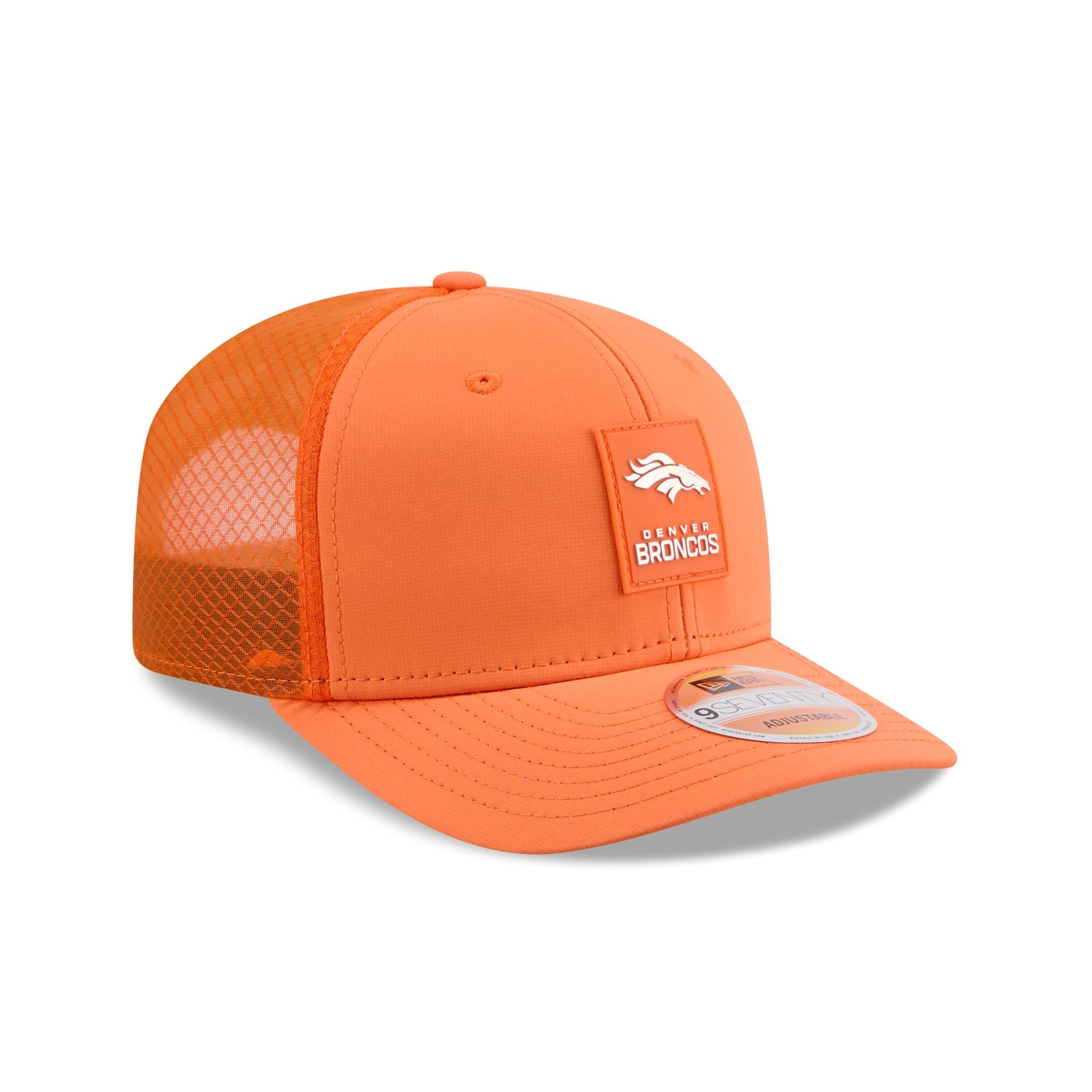 Denver Broncos 2025 Sideline Hot Weather 9SEVENTY Trucker Hat