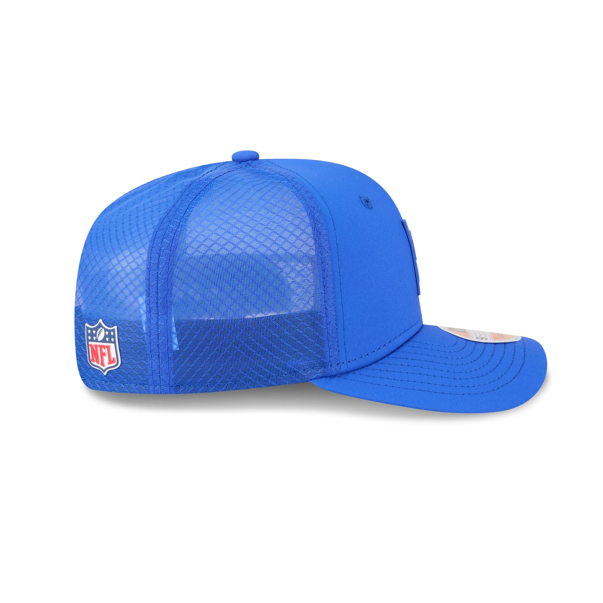 Los Angeles Rams 2025 Sideline Hot Weather 9SEVENTY Trucker Hat