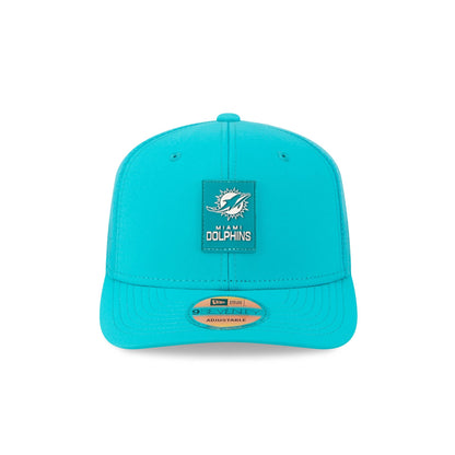 Miami Dolphins 2025 Sideline Hot Weather 9SEVENTY Trucker Hat