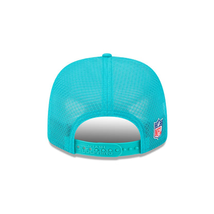 Miami Dolphins 2025 Sideline Hot Weather 9SEVENTY Trucker Hat