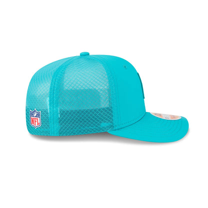 Miami Dolphins 2025 Sideline Hot Weather 9SEVENTY Trucker Hat