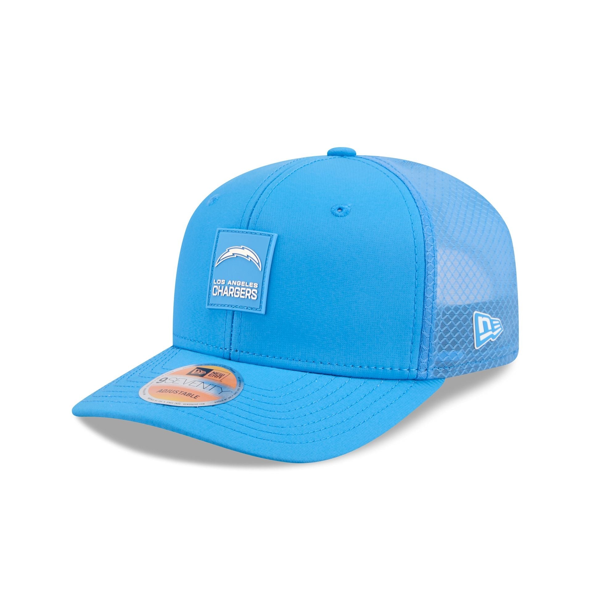 Los Angeles Chargers 2025 Sideline Hot Weather 9SEVENTY Trucker Hat