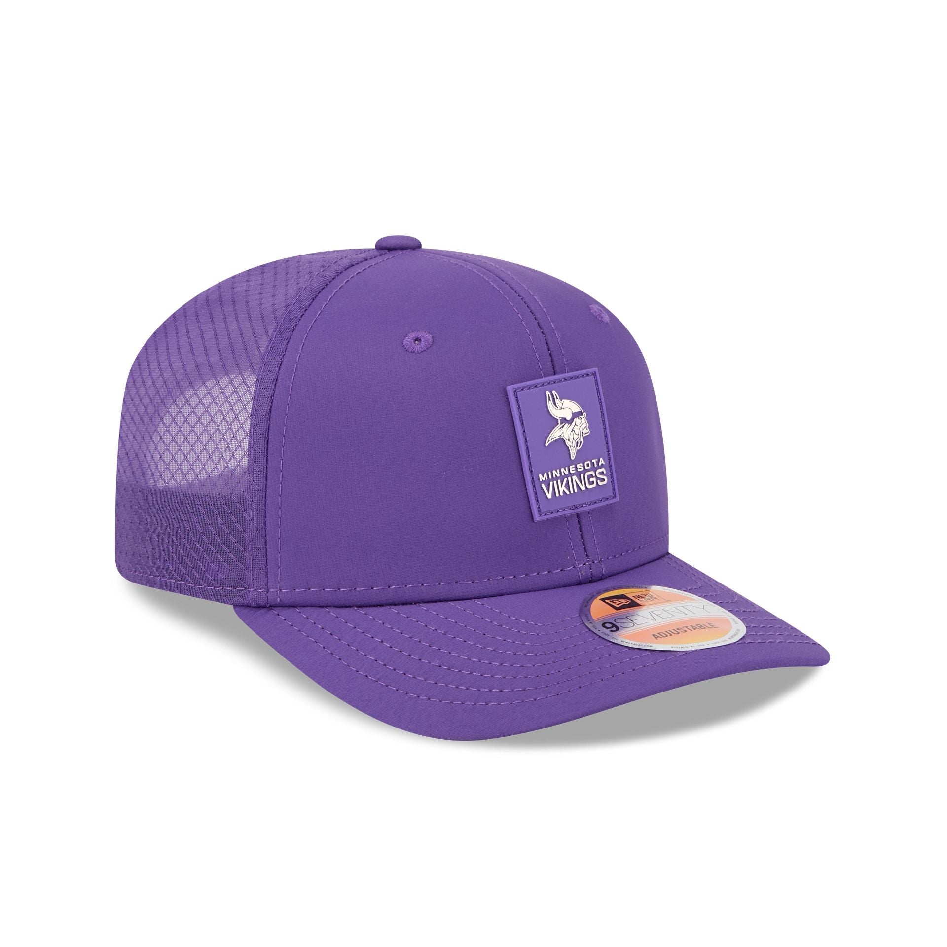 Minnesota Vikings 2025 Sideline Hot Weather 9SEVENTY Trucker Hat