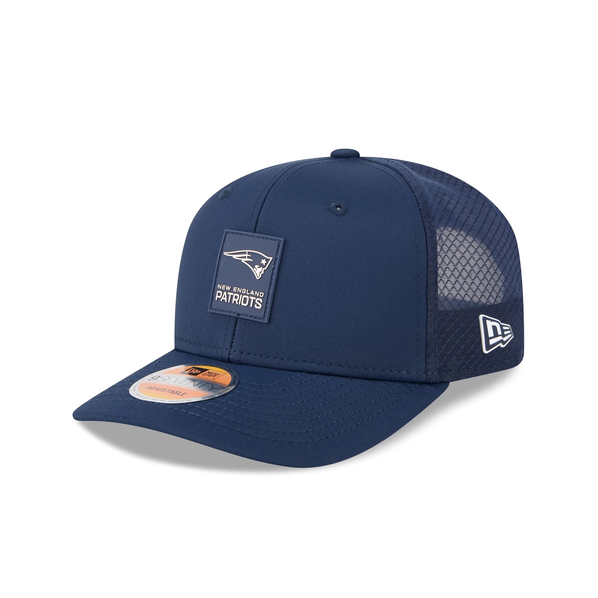 New England Patriots 2025 Sideline Hot Weather 9SEVENTY Trucker Hat