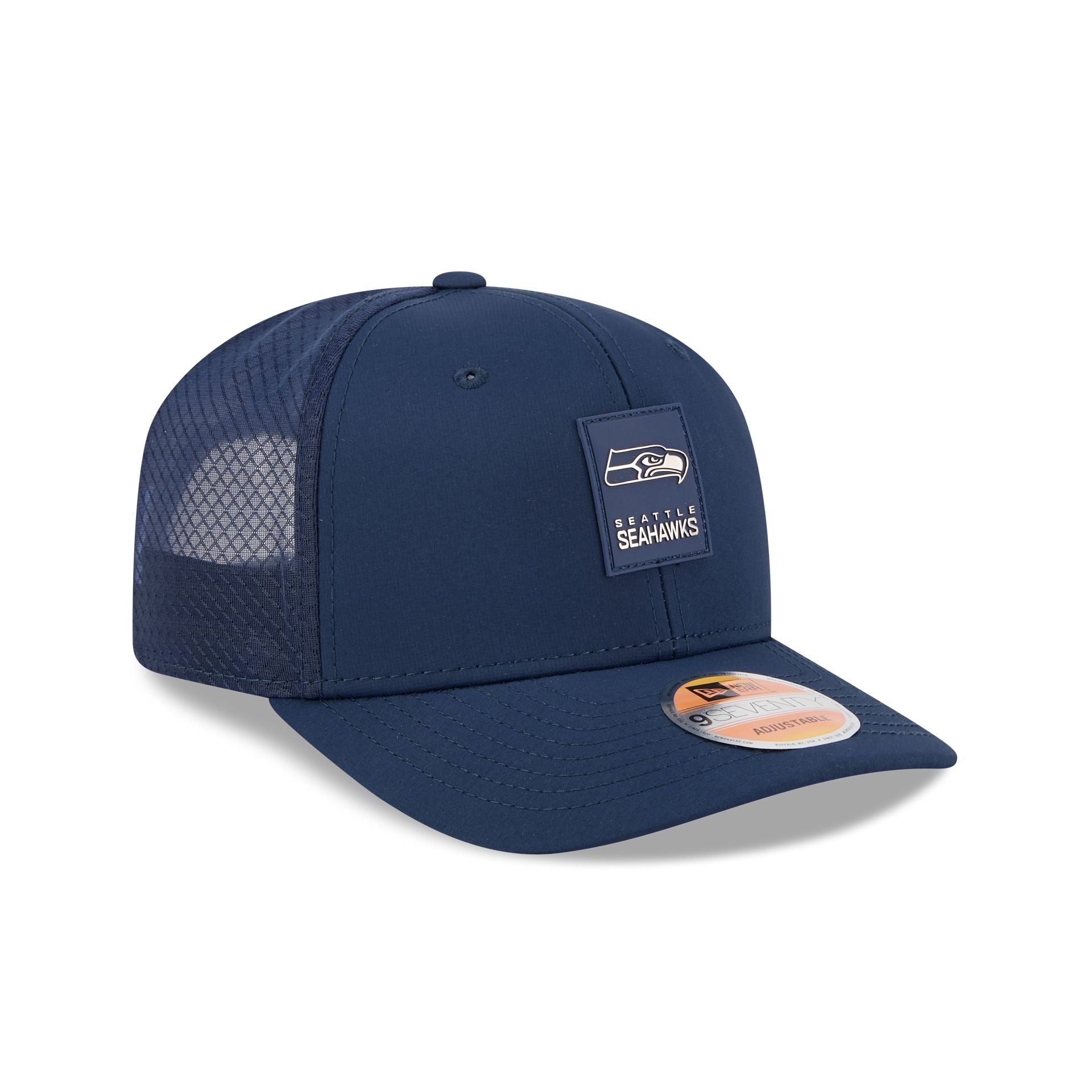 Seattle Seahawks 2025 Sideline Hot Weather 9SEVENTY Trucker Hat