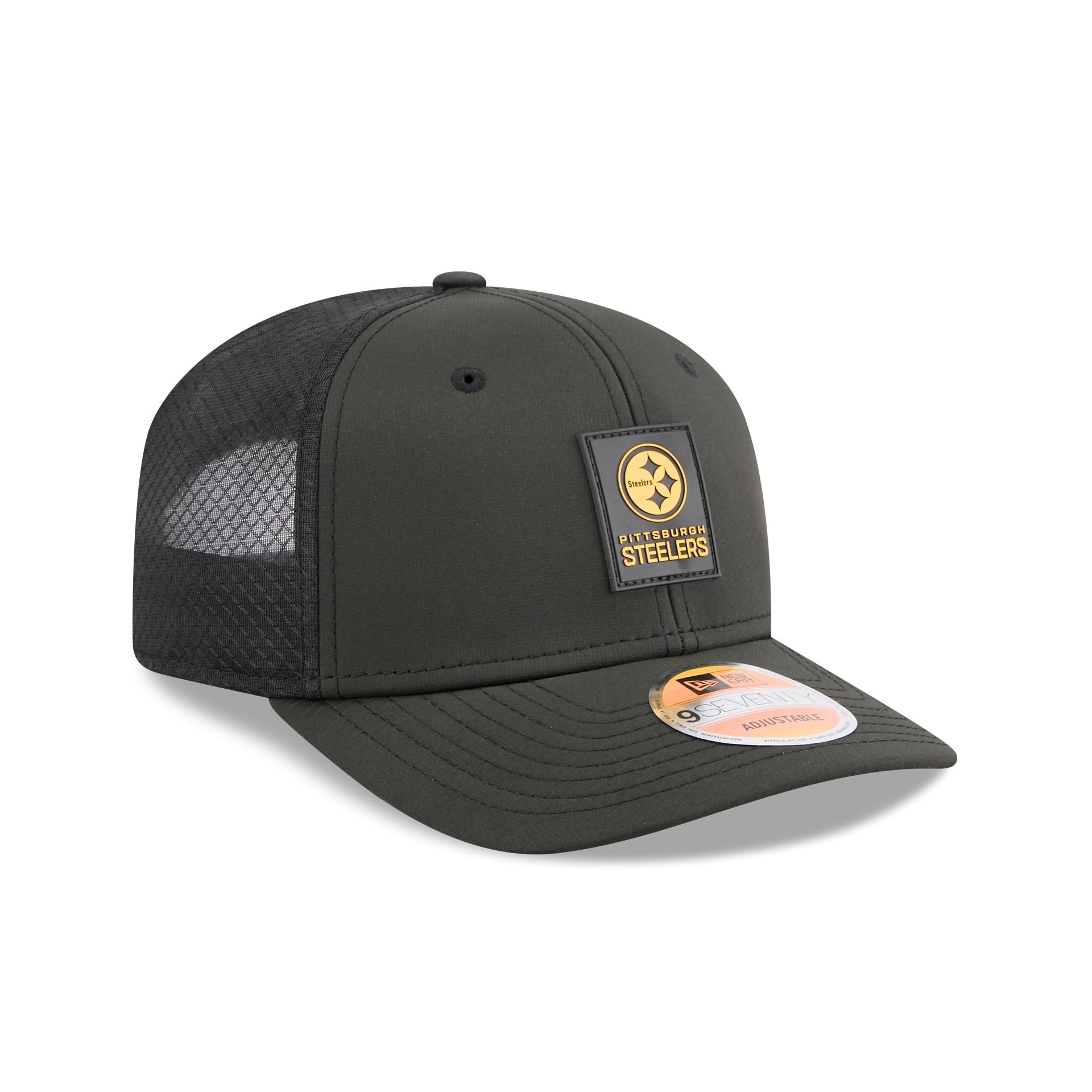 Pittsburgh Steelers 2025 Sideline Hot Weather 9SEVENTY Trucker Hat