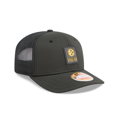 Pittsburgh Steelers 2025 Sideline Hot Weather 9SEVENTY Trucker Hat