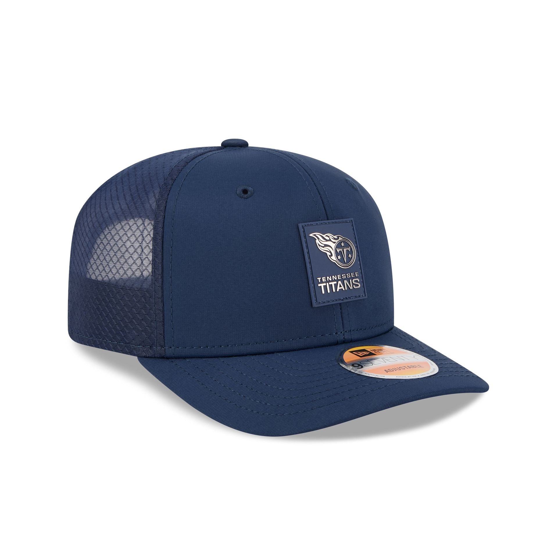 Tennessee Titans 2025 Sideline Hot Weather 9SEVENTY Trucker Hat