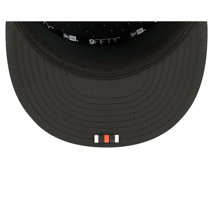 Cincinnati Bengals 2025 Sideline Hot Weather Split Panel 9FIFTY Snapback Hat