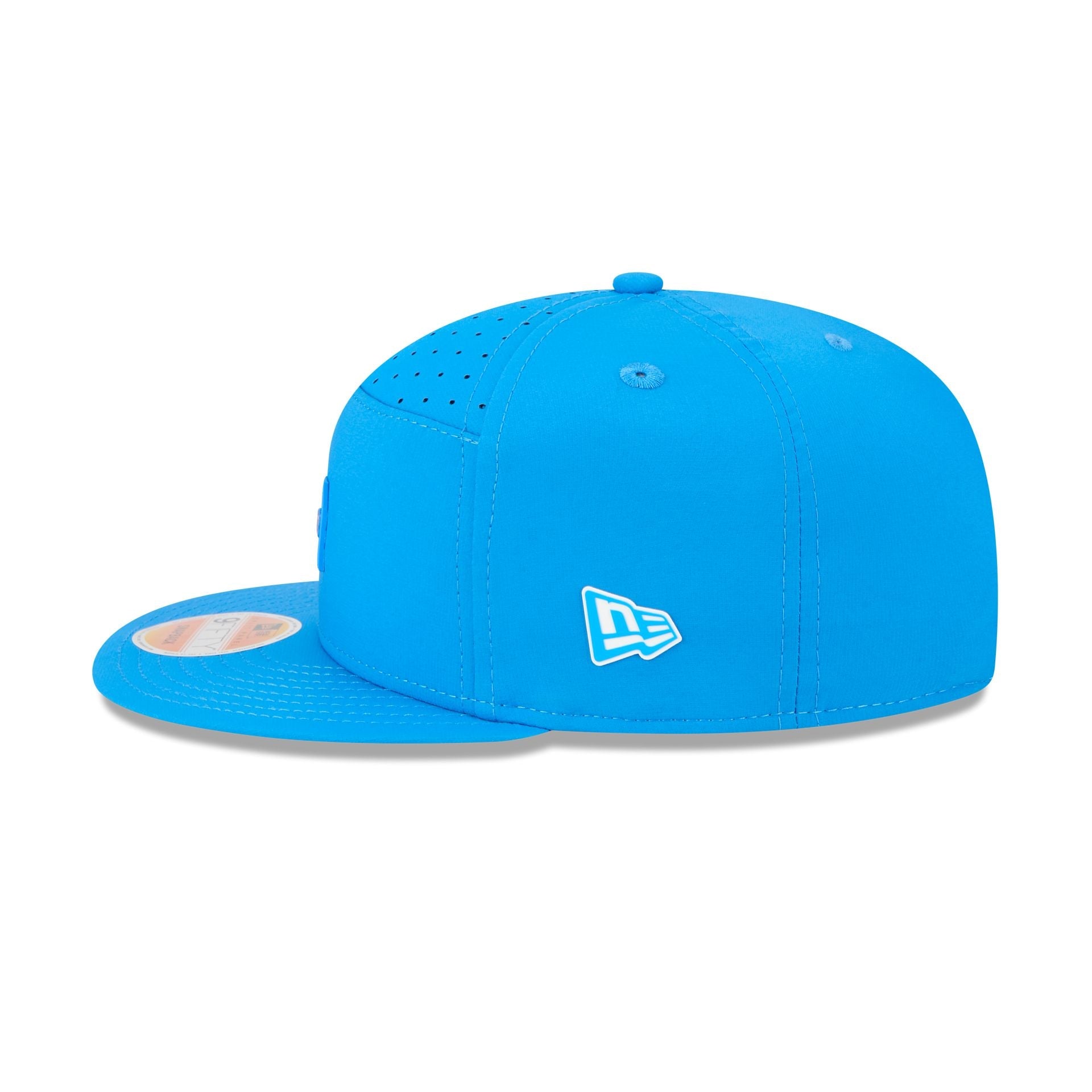 Detroit Lions 2025 Sideline Hot Weather Split Panel 9FIFTY Snapback Hat