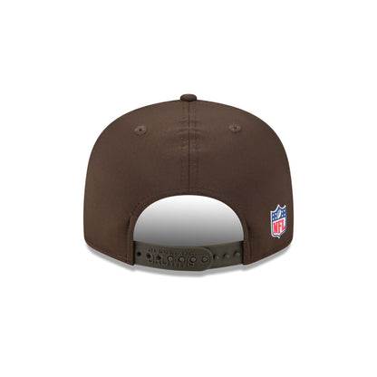 Cleveland Browns 2025 Sideline Hot Weather Split Panel 9FIFTY Snapback Hat