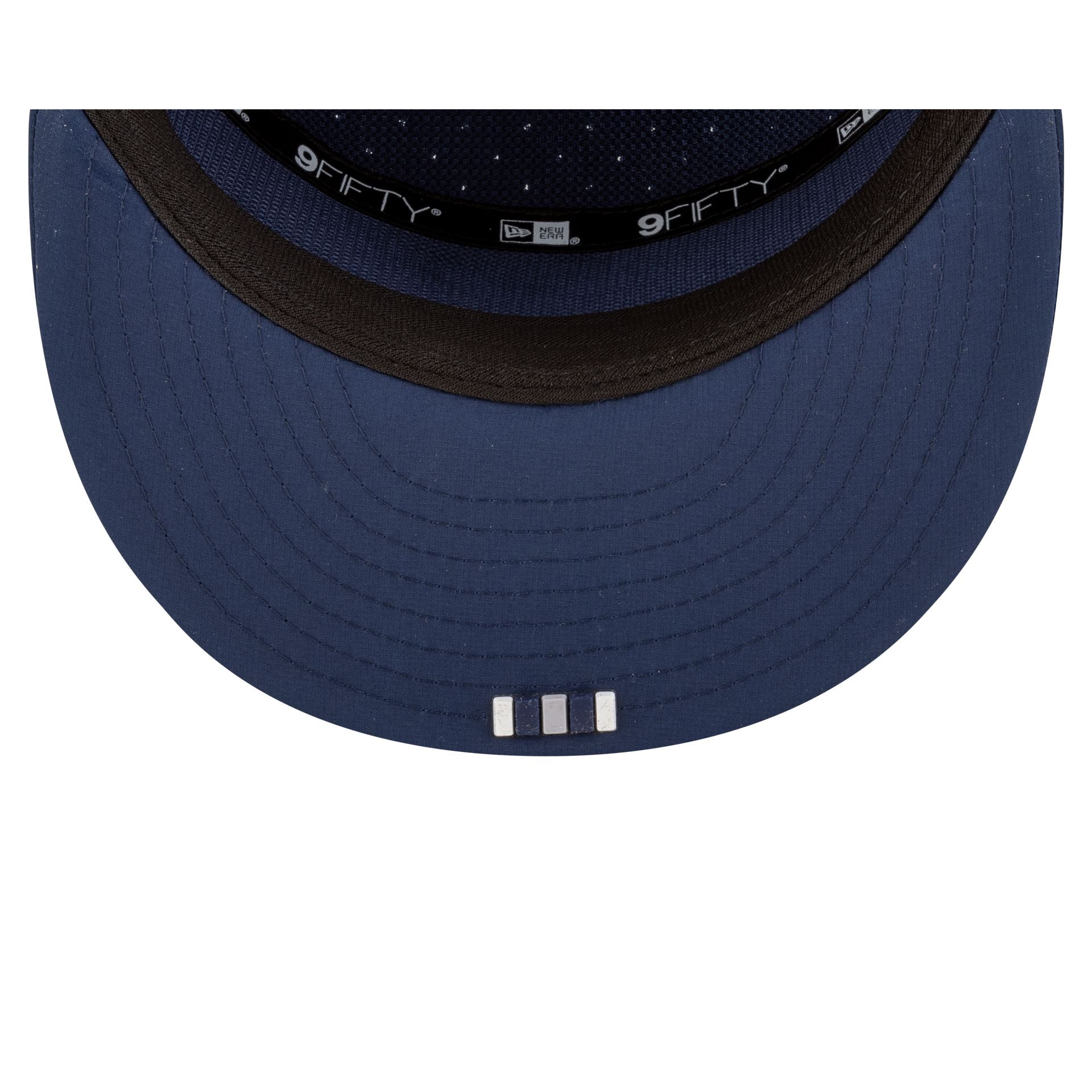Dallas Cowboys 2025 Sideline Hot Weather Split Panel 9FIFTY Snapback Hat