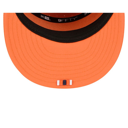 Denver Broncos 2025 Sideline Hot Weather Split Panel 9FIFTY Snapback Hat