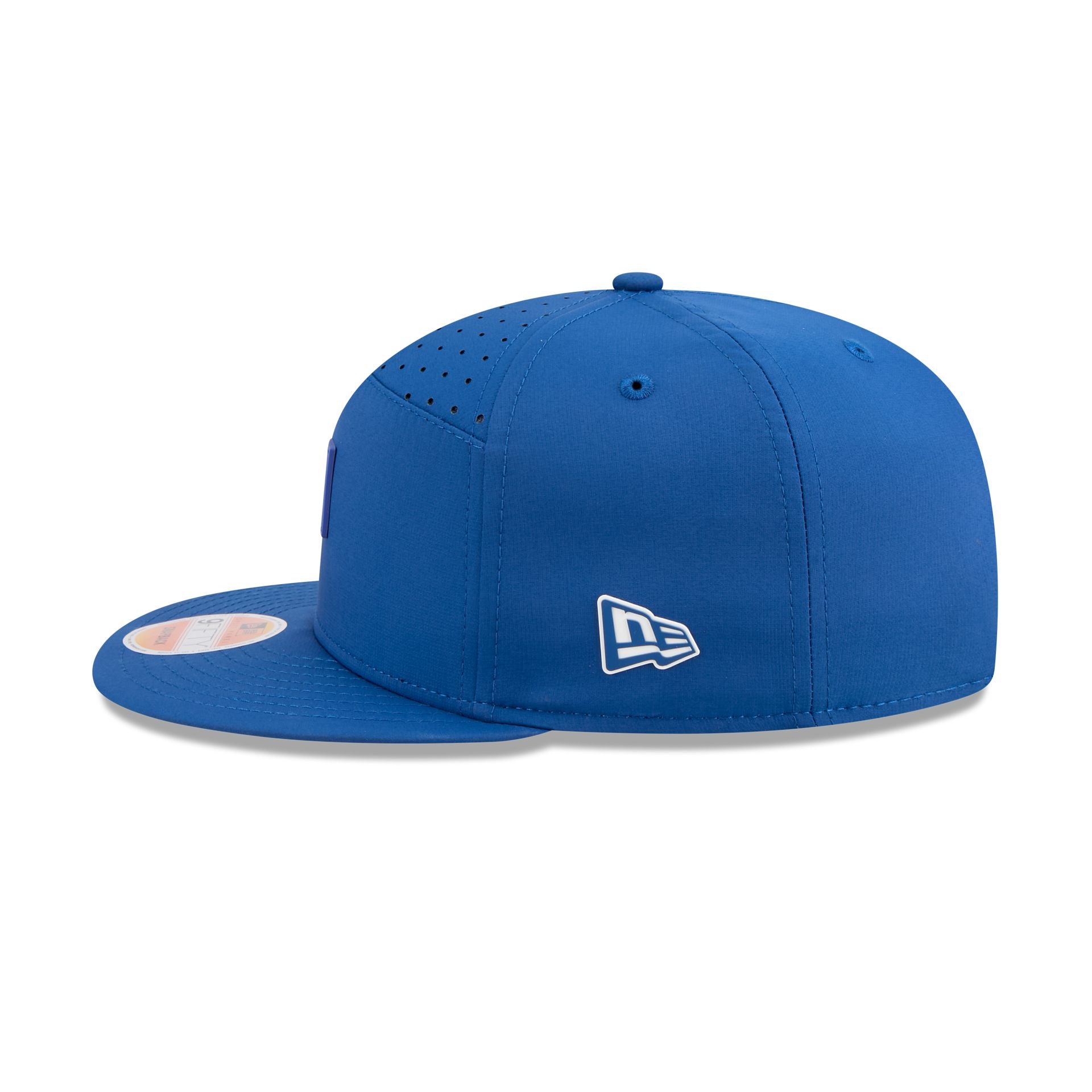 Indianapolis Colts 2025 Sideline Hot Weather Split Panel 9FIFTY Snapback Hat