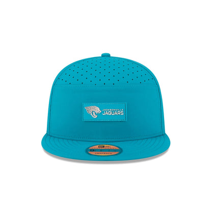 Jacksonville Jaguars 2025 Sideline Hot Weather Split Panel 9FIFTY Snapback Hat