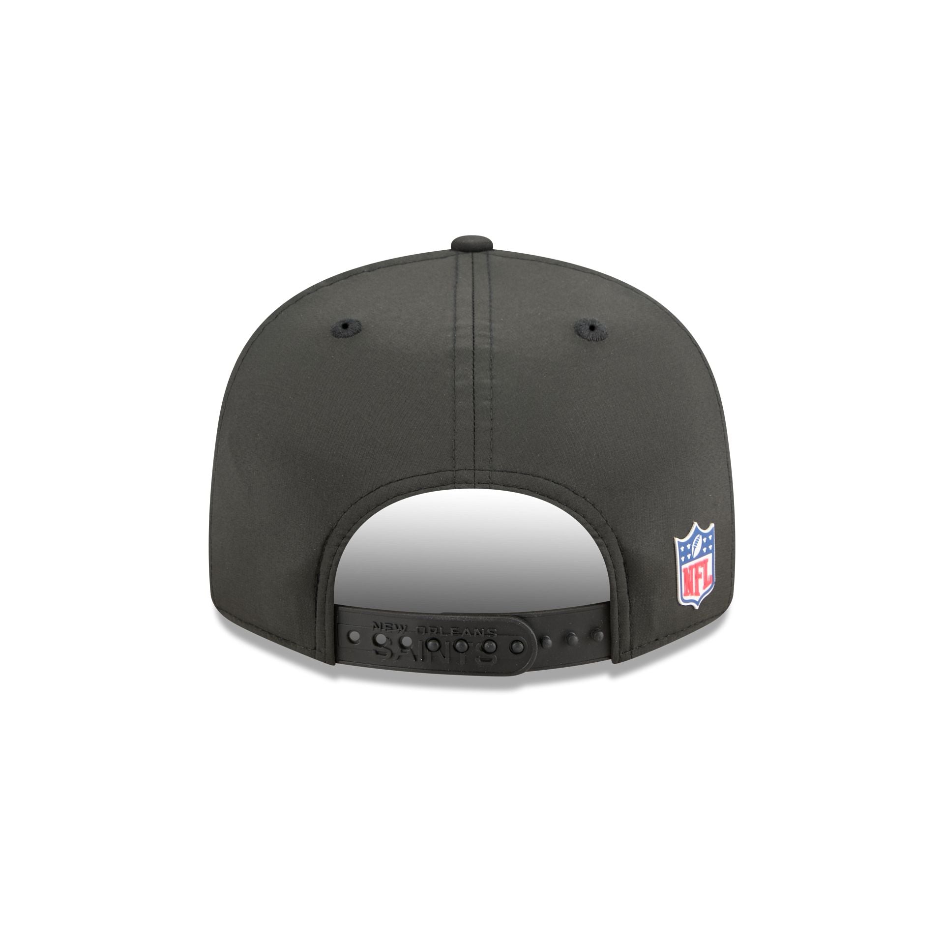 New Orleans Saints 2025 Sideline Hot Weather Split Panel 9FIFTY Snapback Hat