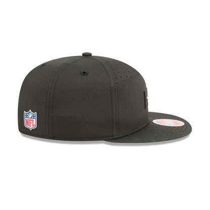 New Orleans Saints 2025 Sideline Hot Weather Split Panel 9FIFTY Snapback Hat