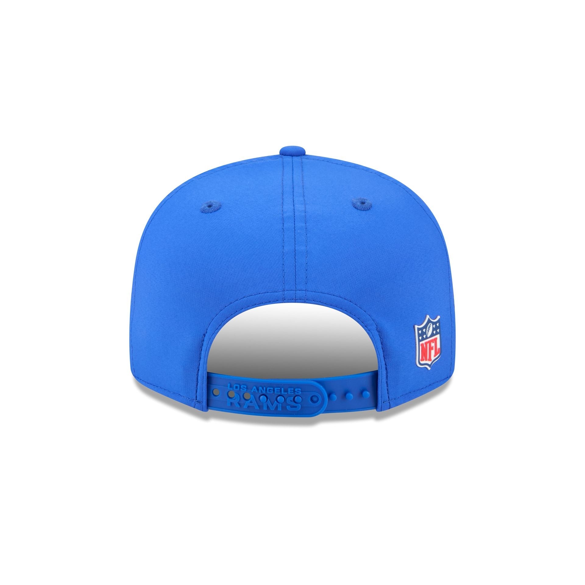 Los Angeles Rams 2025 Sideline Hot Weather Split Panel 9FIFTY Snapback Hat