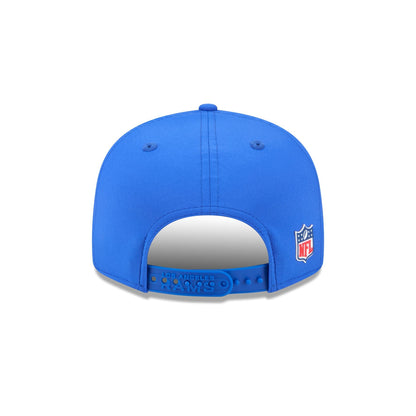 Los Angeles Rams 2025 Sideline Hot Weather Split Panel 9FIFTY Snapback Hat