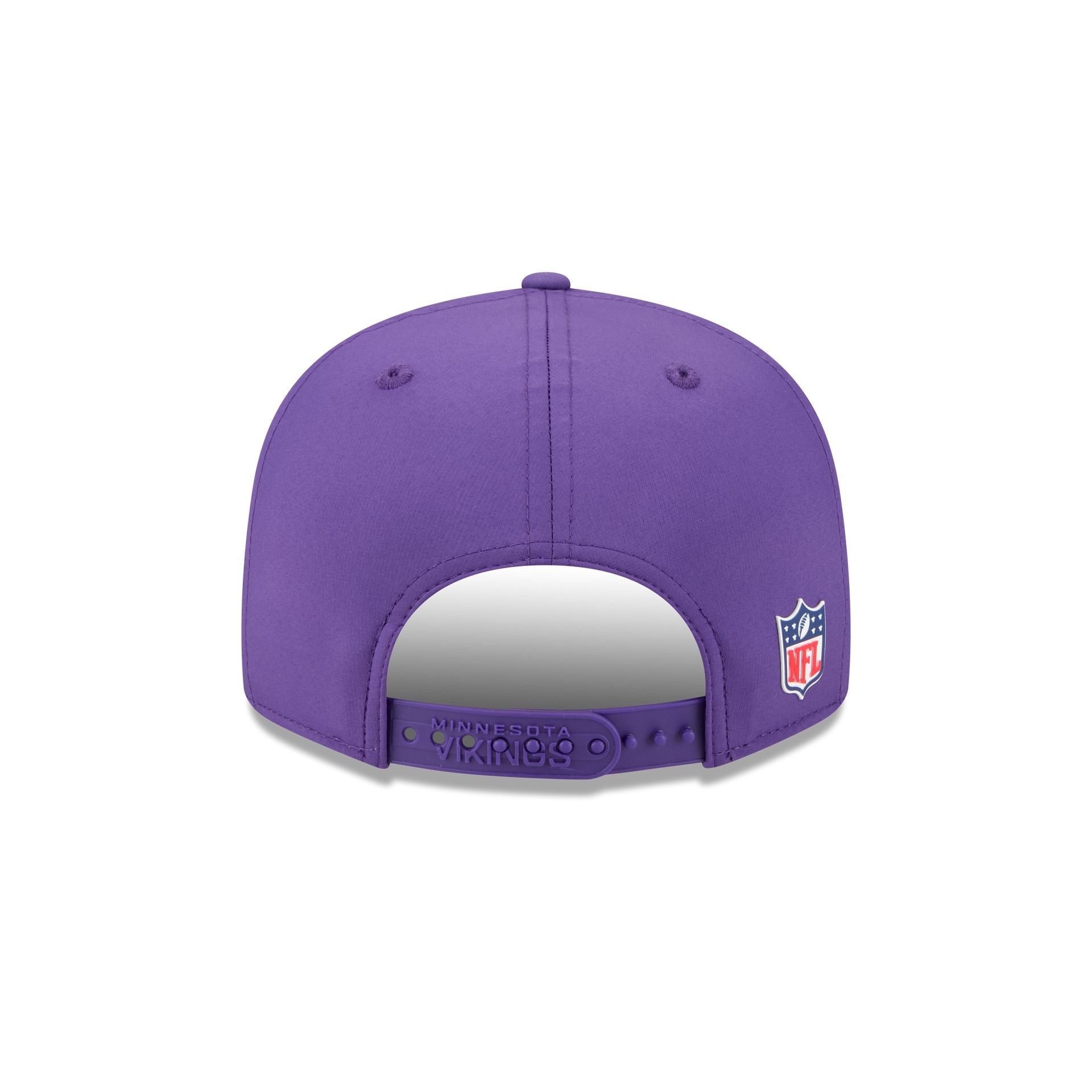 Minnesota Vikings 2025 Sideline Hot Weather Split Panel 9FIFTY Snapback Hat