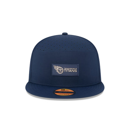 Tennessee Titans 2025 Sideline Hot Weather Split Panel 9FIFTY Snapback Hat