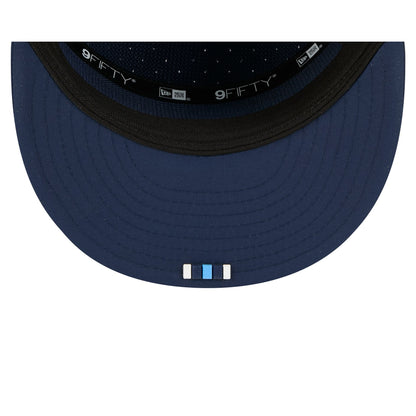 Tennessee Titans 2025 Sideline Hot Weather Split Panel 9FIFTY Snapback Hat