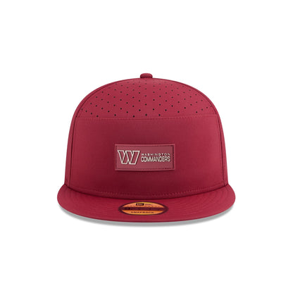 Washington Commanders 2025 Sideline Hot Weather Split Panel 9FIFTY Snapback Hat