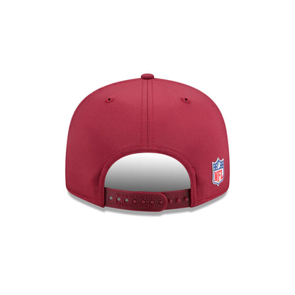 Washington Commanders 2025 Sideline Hot Weather Split Panel 9FIFTY Snapback Hat