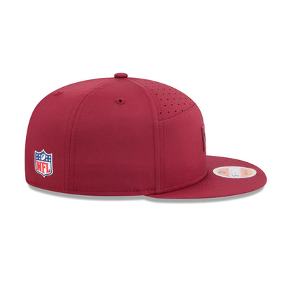 Washington Commanders 2025 Sideline Hot Weather Split Panel 9FIFTY Snapback Hat